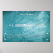 Décimal récurrent - Poster Math (Devant)