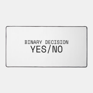 Décision binaire Oui Non Machine à écrire minimali