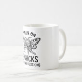 Décisions de mug classiques sur une citation drôle (Devant droit)