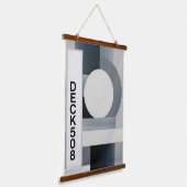 DECK508 HANGEND WANDKLEED (Gebogen)