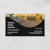 Deck and Patio Design Company Visitekaartje (Voorkant)