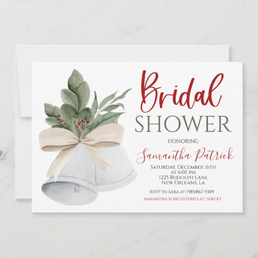 Deck de Hallen Bruidsdouche Uitnodiging (Voorkant)