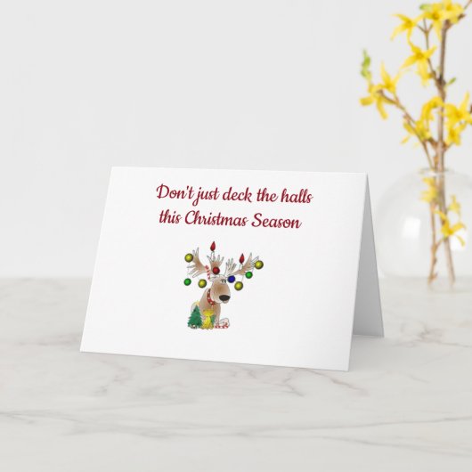 ** DECK DE HALLEN EN DECK UW ZELF** HOGERE DAG KAART (Gele Bloem)