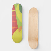 Deck de skateboard Abstract Tropicana (Recto)