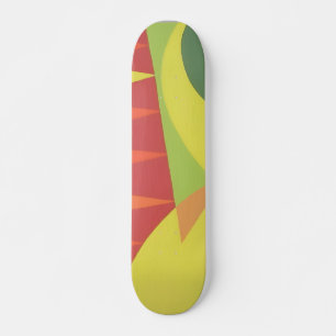 Deck de skateboard Abstract Tropicana