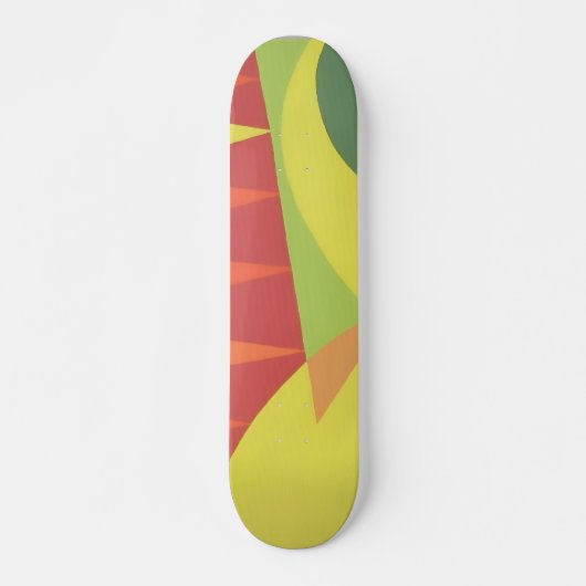 Deck de skateboard Abstract Tropicana (Devant)
