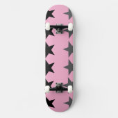 Deck de skateboard Celestial Pink Silver (Recto)