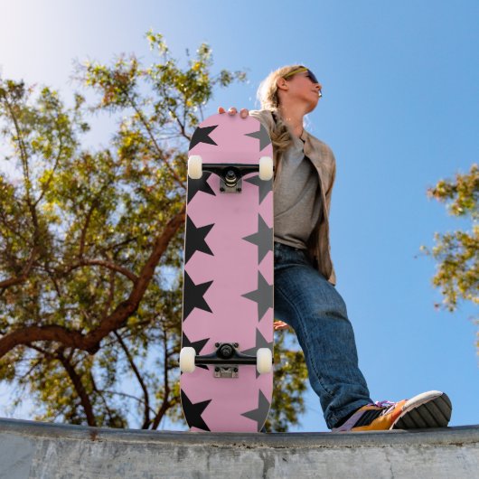 Deck de skateboard Celestial Pink Silver (Extérieur 1)