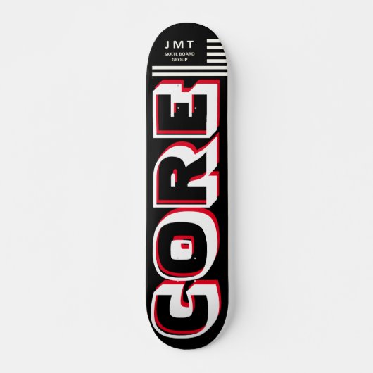 Deck de skateboard CORE JMT 7 3/4" (Devant)