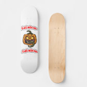 Deck de skateboard Halloween hostile (Recto)