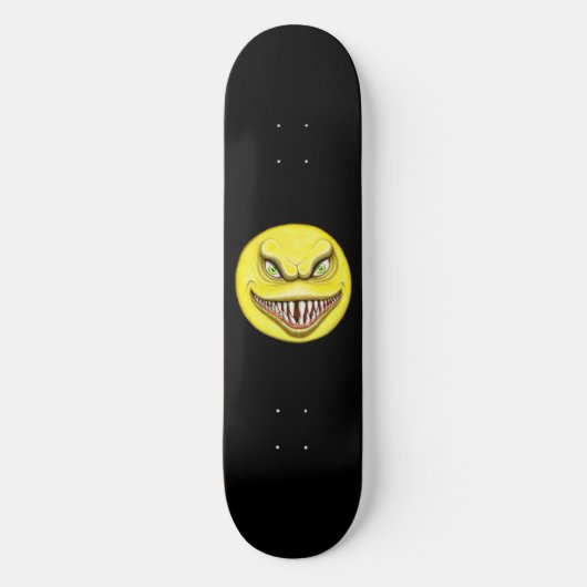 Deck de skateboard "Vampire Face" (Recto)