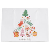 Deck De Zalen Kerstboom Groot Cadeauzakje (Voorkant)