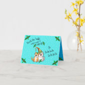"Deck de zalen met Catnip"  Kaart (Gele Bloem)