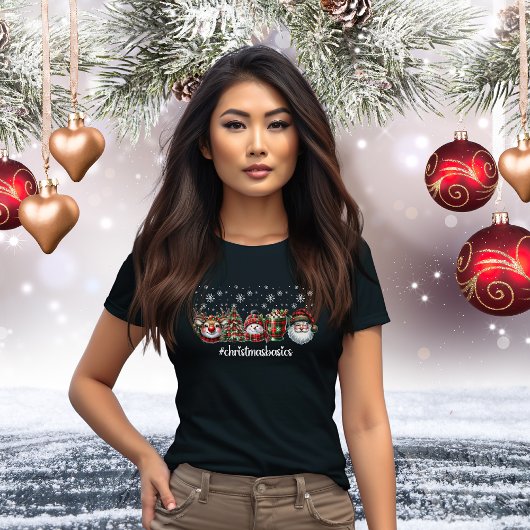 Deck de zalen met ons #ChristmasBasics T-shirt