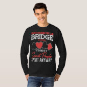 Deck Dealer Bridge Card Game T-shirt (Voorkant volledig)