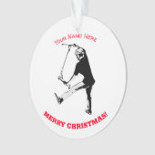 Deck Grabbing - Stunt Scooter Trick Ornament (voorkant)