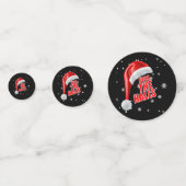 Deck Les Halls Snow Collection Table Confetti (Derrière)