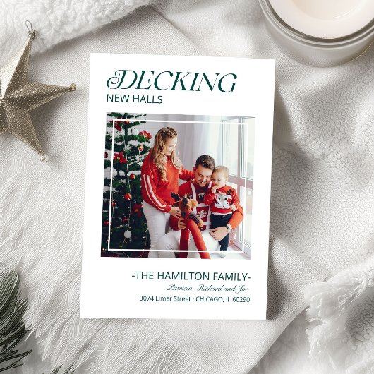 Deck New Halls Moving Faire-part photo