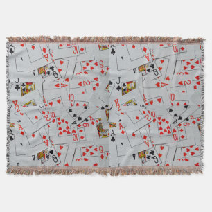 Deck_Of_Kaarten,_Woven_Throw_Blanket. Deken