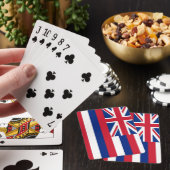 Deck Playing Cards with Flag of Hawaii Pokerkaarten (Insitu)