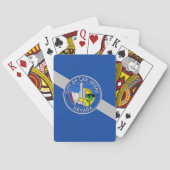Deck Playing Cards with Flag of Las Vegas, USA Pokerkaarten (Achterkant)