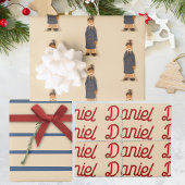 Deck The Docks Christmas  Inpakpapier Vel