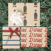 Deck The Docks Christmas  Inpakpapier Vel