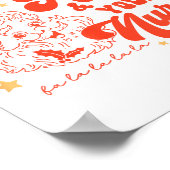 Deck The Halls And Not Your Nurse Funny Christmas  Poster (Hoek)