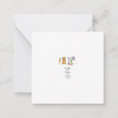 Deck The Halls Notitiekaartje (Achterkant)