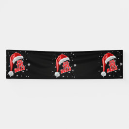 Deck The Halls Sneeuw Collectie 2.5x10 Vinyl Spandoek