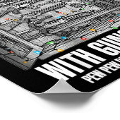 Deck The Halls With Guns & Ammo Poster (Hoek)