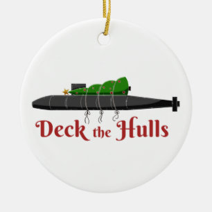 Deck the Hulls - Ornement de Noël