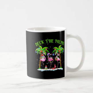 Deck The Palms Flamingo Trocal Kerstlichtjes Pa Koffiemok