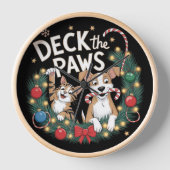 Deck the Paws - Grappig Kerstmiskraam (Voorkant)
