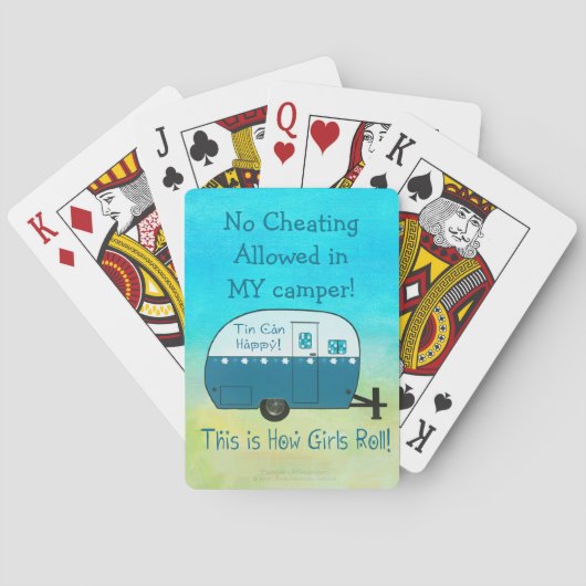 DECK VAN KAARTEN |  kamp (Achterkant)