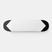  deck voor zwart en wit patroon skateboard (Horizontaal)