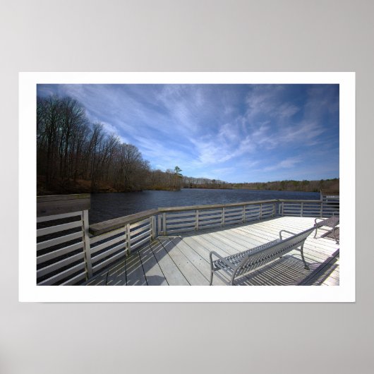 Deck Waterscape View Poster (Voorkant)