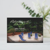 Deckchairs Uitnodiging tot uittreding op persoonli (Staand voorkant)