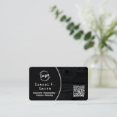 Decking and Fencing Custom QR Visitekaartje (Staand voorkant)