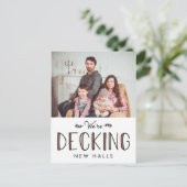 Decking nieuwe hallen | Aankondiging vakantieverhu (Staand voorkant)