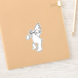 Declan's Cat Kind Sticker