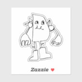 Declan's Super Mecha Philly Sticker (Vel)