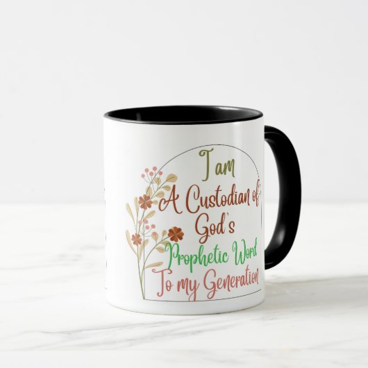 Déclaration biblique Combo Mug (Devant droit)