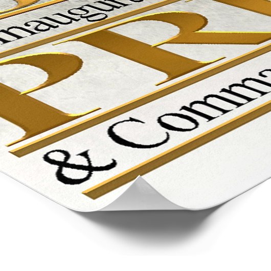 Déclaration de changement - Affiche (Coin)