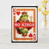 Déclaration de protestation de carte à jouer No Ki (Fleur jaune)