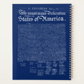 Déclaration d'indépendance des États-Unis (Dos)