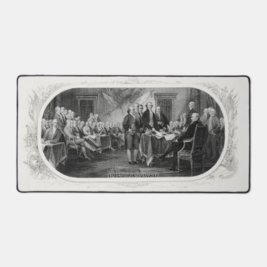Déclaration d'indépendance Gravure Argent (Recto)