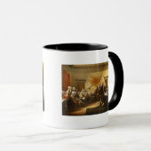 Déclaration d'indépendance Mug (Devant droit)