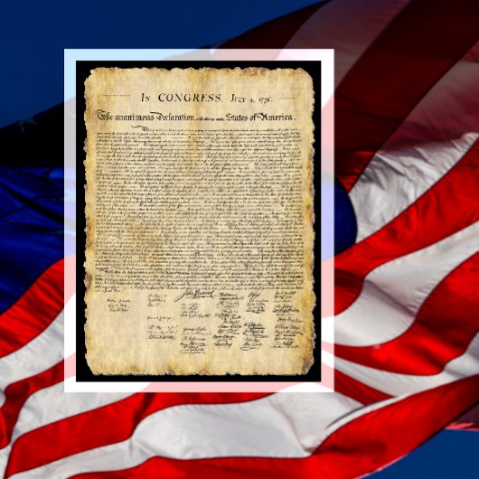 Declaration of Independence Briefkaart