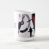 Déclaration provisoire vraie ! grande tasse de (Centre)